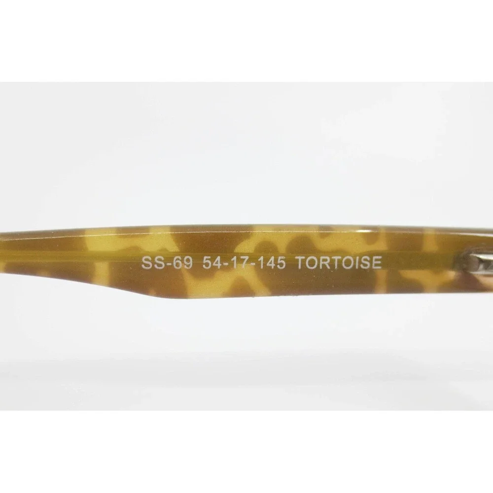 Success SS-69 Tortoise Rectangular Eyeglasses Frames 54-17-145 Brown Spotted
